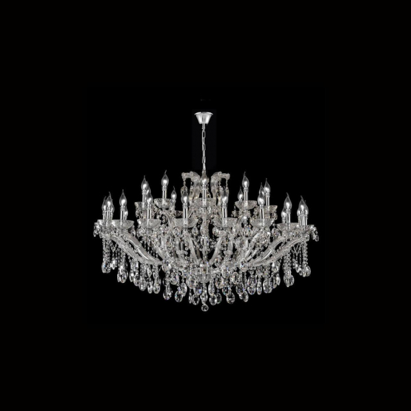 Подвесная люстра Crystal Lux Hollywood SP20+10 Chrome Подвесная люстра Crystal Lux Hollywood SP20+10 Chrome