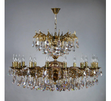 Подвесная люстра Ambiente Leon 2128/16 PB Tear Drop