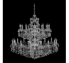 Подвесная люстра Dio DArte Asfour Forli E 1.1.28.201 S