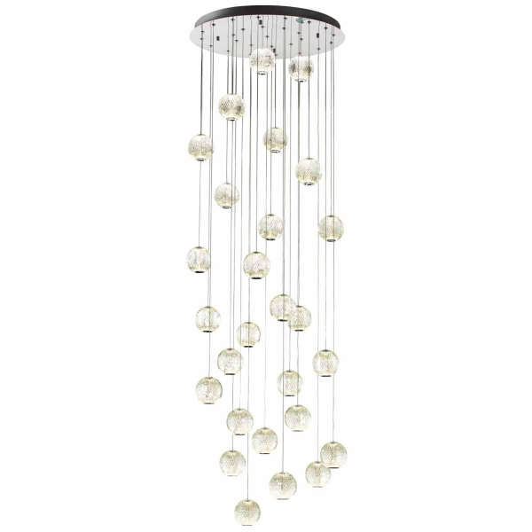 Подвесная светодиодная люстра Odeon Light Crystal 5007/120L Подвесная светодиодная люстра Odeon Light Crystal 5007/120L