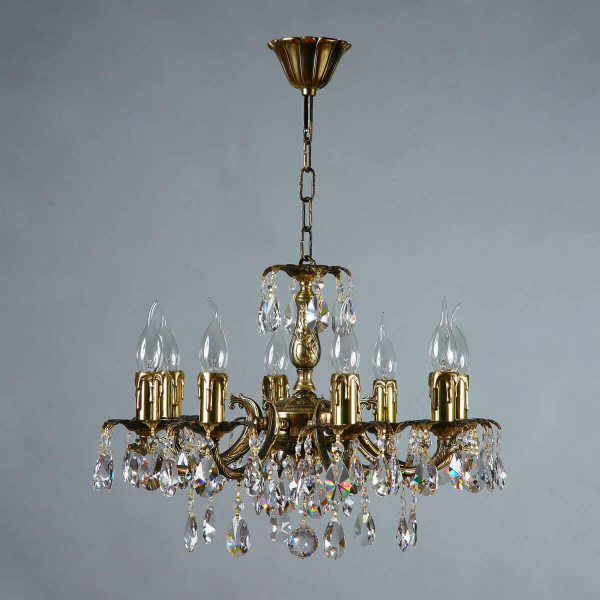 Подвесная люстра Ambiente Benisa 2226/8 PB Tear Drop Подвесная люстра Ambiente Benisa 2226/8 PB Tear Drop