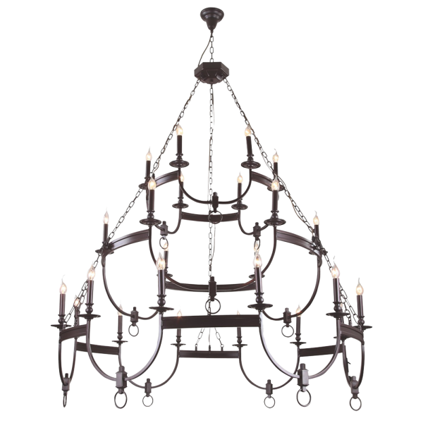 Подвесная люстра Crystal Lux Suerte Brown SP12+6+6