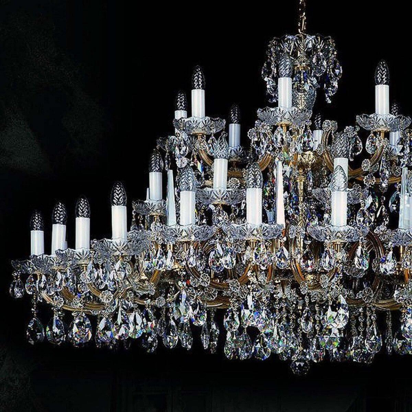 Подвесная люстра Artglass Maria Terezia 32 CE Подвесная люстра Artglass Maria Terezia 32 CE