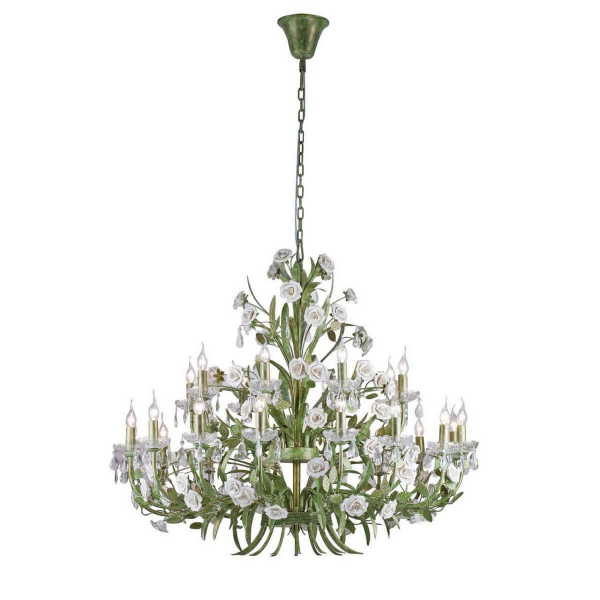 Подвесная люстра Lucia Tucci Fiori Di Rose 1770.24 Подвесная люстра Lucia Tucci Fiori Di Rose 1770.24