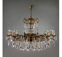 Подвесная люстра Ambiente Leon 2128/12 PB New Leaf