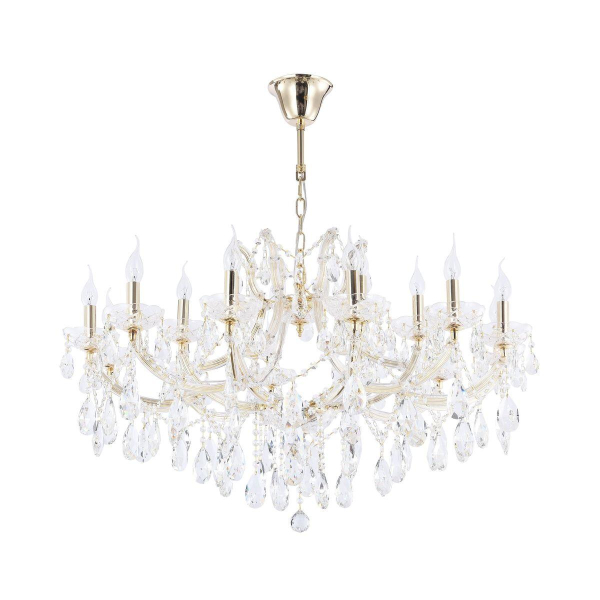 Подвесная люстра Maytoni Erna DIA880-PL-18-G