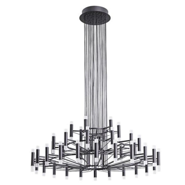 Подвесная светодиодная люстра Arte Lamp Empire A2482SP-84BK Подвесная светодиодная люстра Arte Lamp Empire A2482SP-84BK