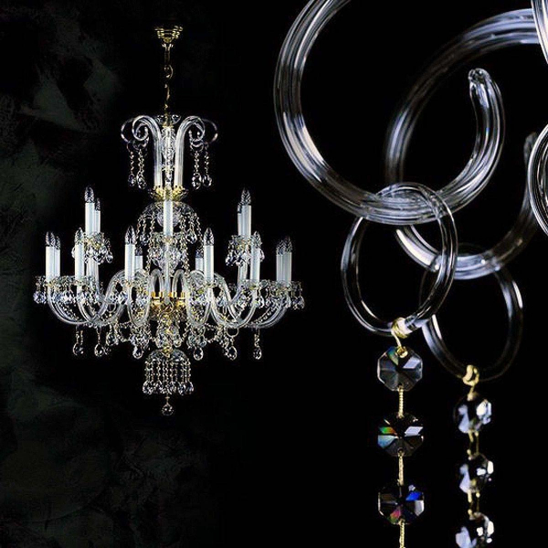 Подвесная люстра Artglass Roma XVIII. CE Подвесная люстра Artglass Roma XVIII. CE