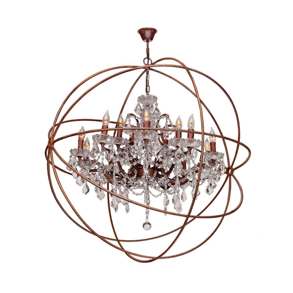 Подвесная люстра Loft IT Foucaults Orb Crystal Loft1897/15 Подвесная люстра Loft IT Foucaults Orb Crystal Loft1897/15