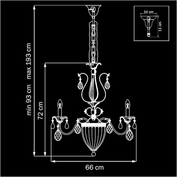 Подвесная люстра Lightstar Schon 790111 Подвесная люстра Lightstar Schon 790111