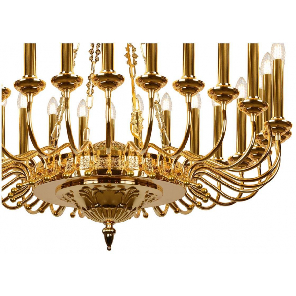 Подвесная люстра iLamp Louvre MD8551-30 GD Подвесная люстра iLamp Louvre MD8551-30 GD