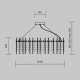 Подвесная люстра Maytoni Rocio MOD036PL-18N