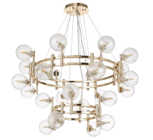 Подвесная люстра Crystal Lux Luxury SP16+8 Gold