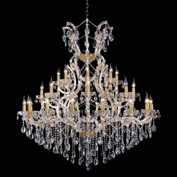 Подвесная люстра Crystal Lux Hollywood SP16+8+8 Gold Подвесная люстра Crystal Lux Hollywood SP16+8+8 Gold
