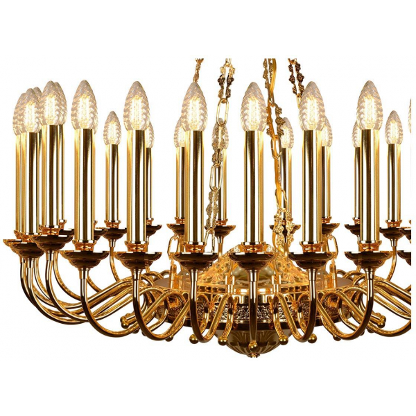 Подвесная люстра iLamp Louvre MD8551-30 GD Подвесная люстра iLamp Louvre MD8551-30 GD