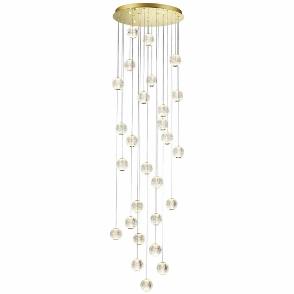 Подвесная светодиодная люстра Odeon Light Crystal 5008/120L Подвесная светодиодная люстра Odeon Light Crystal 5008/120L