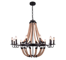 Подвесная люстра Arte Lamp Marsiglia A8956LM-12BK