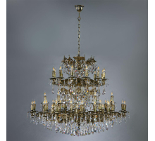 Подвесная люстра Ambiente Leon 2128/60 PB Tear Drop