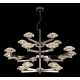 Подвесная люстра Crystal Lux Rebeca SP5+10+5 Nickel