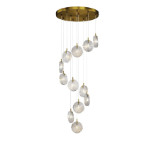 Подвесная люстра Maytoni Frozen MOD254PL-12BS