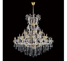 Каскадная люстра Crystal Lux Hollywood SP53 Gold