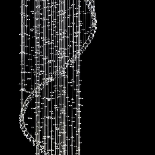 Каскадная люстра Artglass Spiral 600X2500 Chaos CE Каскадная люстра Artglass Spiral 600X2500 Chaos CE
