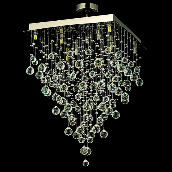 Каскадная люстра Arti Lampadari Flusso H 1.4.50.515 N Каскадная люстра Arti Lampadari Flusso H 1.4.50.515 N