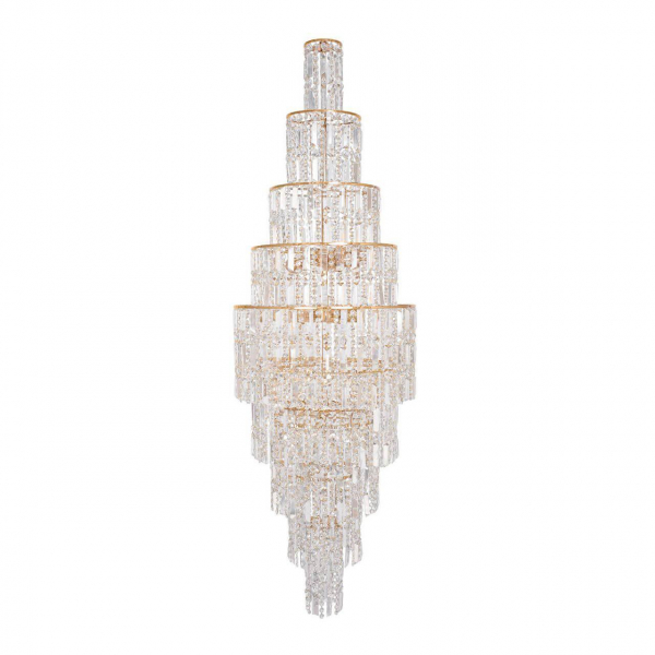 Каскадная люстра Arti Lampadari Valencia E 1.10.50.501 G Каскадная люстра Arti Lampadari Valencia E 1.10.50.501 G