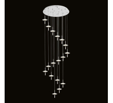 Каскадная светодиодная люстра Lussole Littlerock LSP-7374
