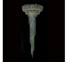 Каскадная люстра Artglass Spiral Column 1000X2500 CE