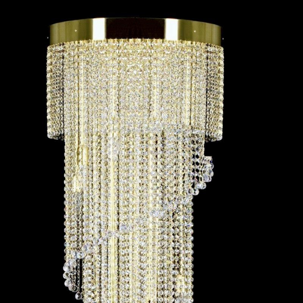 Каскадная люстра Artglass Spiral 500x1800 Balls CE Каскадная люстра Artglass Spiral 500x1800 Balls CE