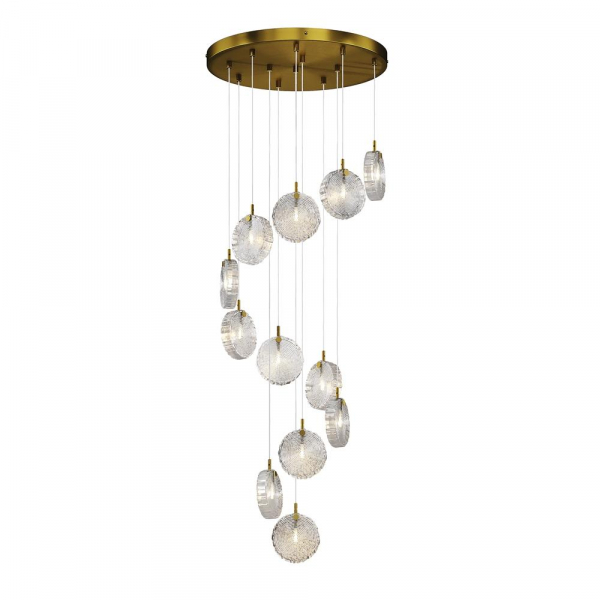 Подвесная люстра Maytoni Frozen MOD254PL-12BS Подвесная люстра Maytoni Frozen MOD254PL-12BS