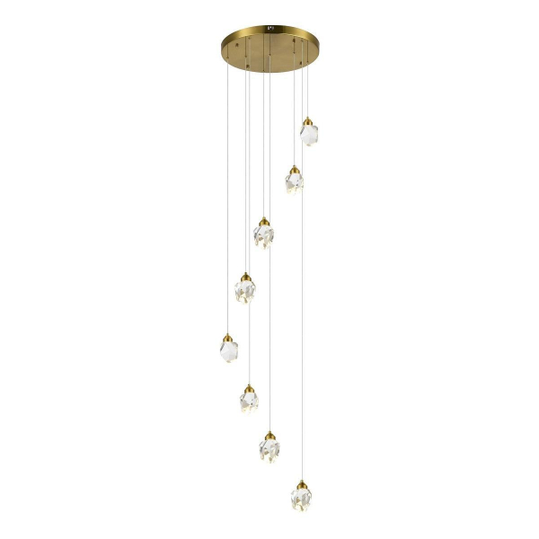 Подвесная светодиодная люстра ST Luce Cascato SL6114.203.08 Подвесная светодиодная люстра ST Luce Cascato SL6114.203.08