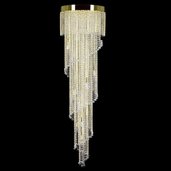 Каскадная люстра Artglass Spiral 500x1800 Balls CE Каскадная люстра Artglass Spiral 500x1800 Balls CE