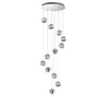 Каскадная светодиодная люстра Odeon Light L-Vision Jemstone 5084/60L