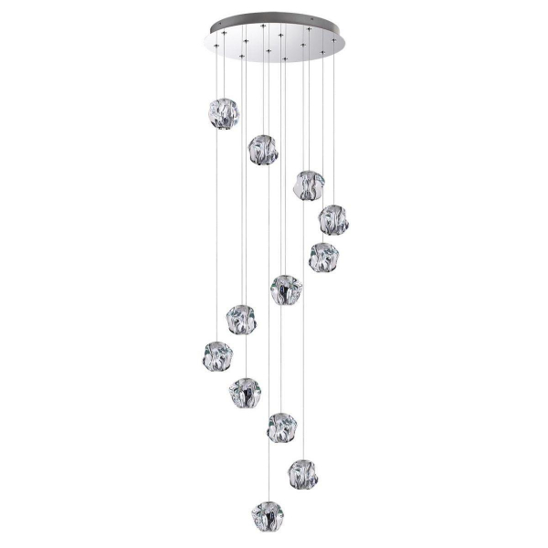 Каскадная светодиодная люстра Odeon Light L-Vision Jemstone 5084/60L Каскадная светодиодная люстра Odeon Light L-Vision Jemstone 5084/60L