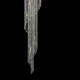Каскадная люстра Artglass Spiral Column 1000X2500 CE