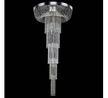 Каскадная люстра Artglass Rosamunde Dia 1000X2200 Polished CE