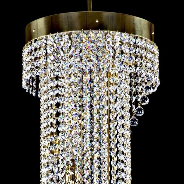 Каскадная люстра Artglass Spiral 300x1200 Balls CE Каскадная люстра Artglass Spiral 300x1200 Balls CE