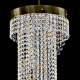 Каскадная люстра Artglass Spiral 300x1200 Balls CE