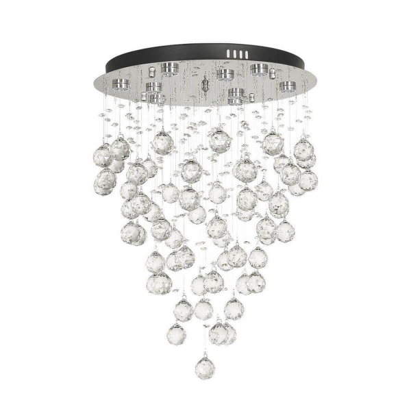 Каскадная светодиодная люстра Lucia Tucci Grappolo 1802.6 Silver Каскадная светодиодная люстра Lucia Tucci Grappolo 1802.6 Silver