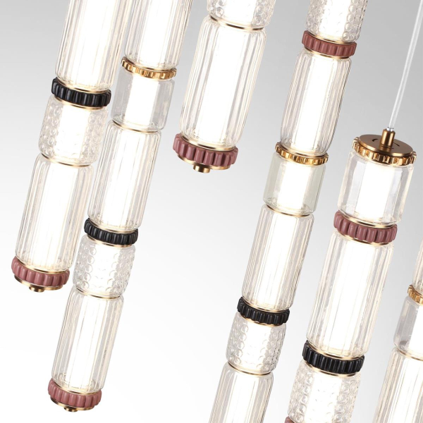 Каскадная люстра Odeon Light Collier L-Vision 5455/210L