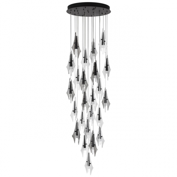 Каскадная светодиодная люстра Odeon Light Exclusive L-Vision Afalina 5442/137L Каскадная светодиодная люстра Odeon Light Exclusive L-Vision Afalina 5442/137L