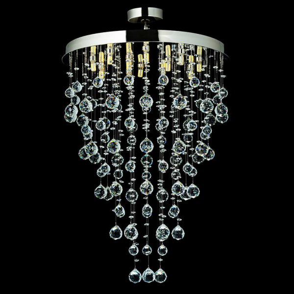 Каскадная люстра Arti Lampadari Flusso H 1.4.55.615 N Каскадная люстра Arti Lampadari Flusso H 1.4.55.615 N