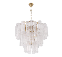 Каскадная люстра Crystal Lux Rose SP15 BRASS