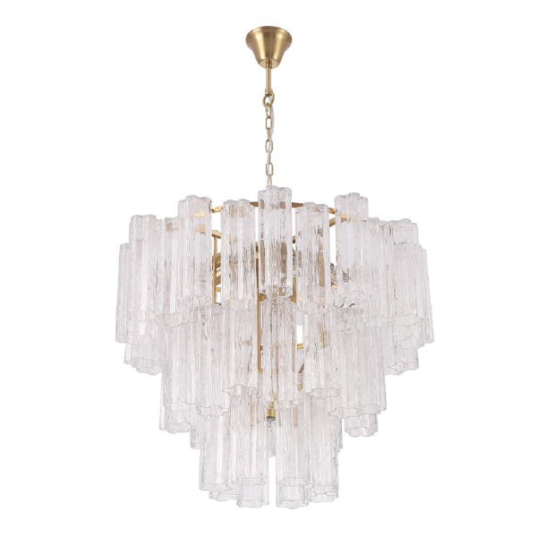 Каскадная люстра Crystal Lux Rose SP15 BRASS