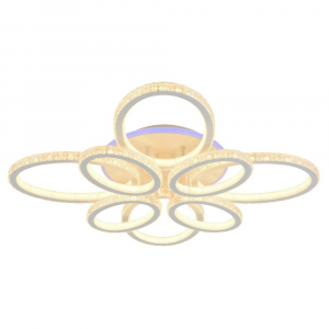 Потолочная светодиодная люстра Profit Light 8033/4+4 WHT