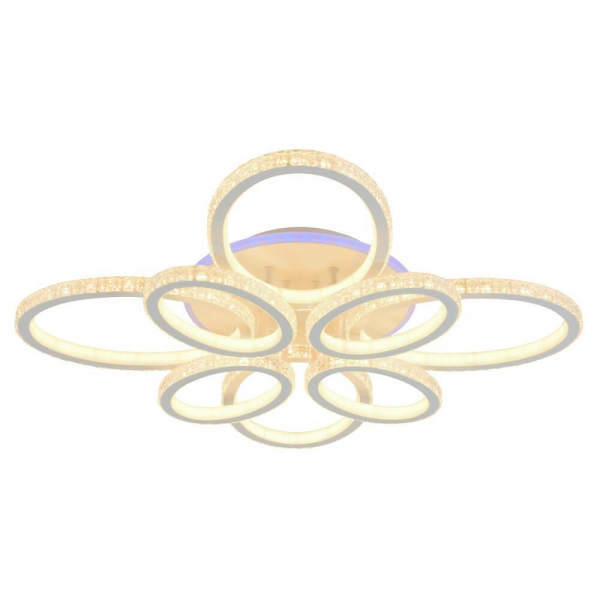 Потолочная светодиодная люстра Profit Light 8033/4+4 WHT Потолочная светодиодная люстра Profit Light 8033/4+4 WHT