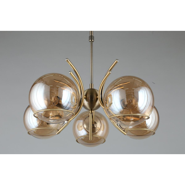 Потолочная люстра Omnilux Girasole OML-28907-05 Потолочная люстра Omnilux Girasole OML-28907-05