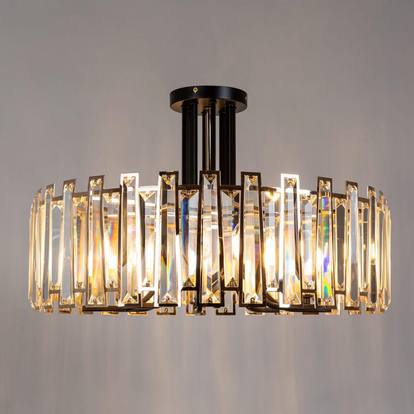Потолочная люстра Arte Lamp Amber A1028PL-8BK Потолочная люстра Arte Lamp Amber A1028PL-8BK